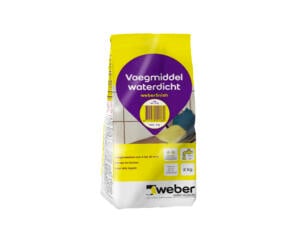 Weber Beamix Finish voegmiddel waterdicht 2kg wit