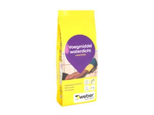 Weber Beamix Finish voegmiddel waterdicht 4kg lichtgrijs