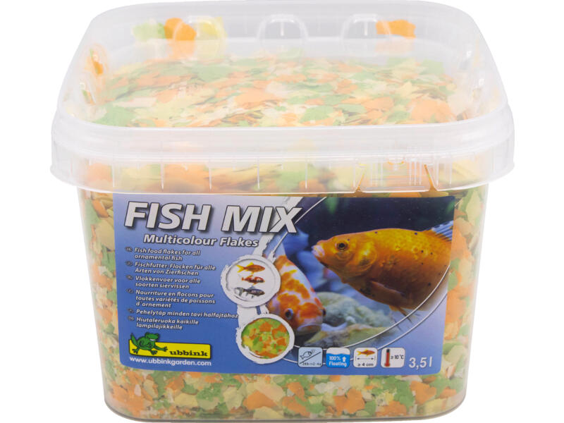 Ubbink Fish Mix flakes multicolor visvoer 3,5l | Hubo
