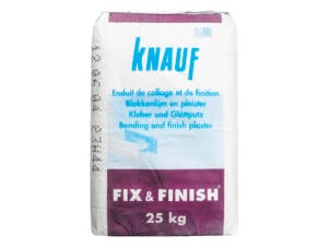 Knauf Fix & Finish plâtre 25kg