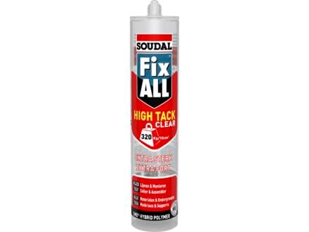 Soudal Fix All High Tack colle de montage 290ml clear 1