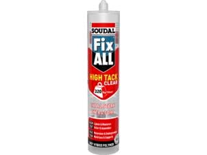 Soudal Fix All High Tack colle de montage 290ml clear