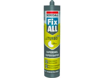 Soudal Fix All Turbo colle universelle 290ml gris 1