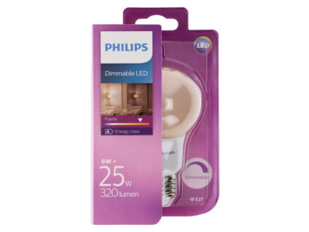 Philips Flame ampoule LED poire E27 5W 1