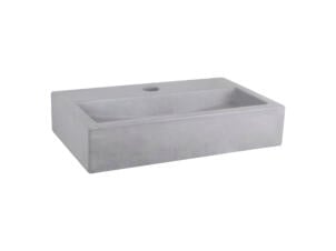 Differnz Flat lave-mains 38x24 cm béton gris clair