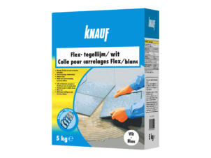 Knauf Flex tegellijm 5kg wit
