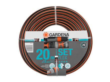 Gardena Flex tuyau d'arrosage 13mm (1/2") 20m + accessoires 1