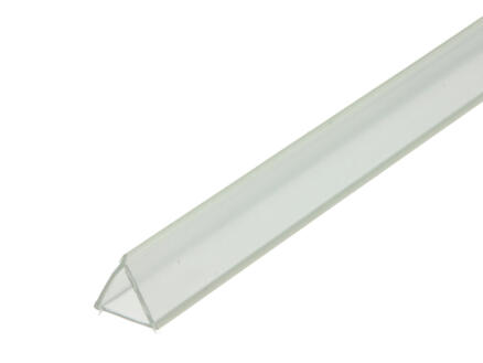 Arcansas Flexibel profiel 1m 17mm PVC transparant 1