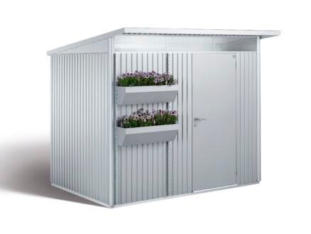 Biohort FloraBoard bac à fleurs 198cm acier argent pour AvantGarde/HighLine/Panorama 1