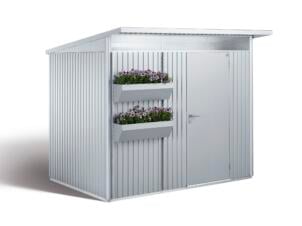 Biohort FloraBoard bloembak 188cm staal zilver voor AvantGarde/HighLine/Panorama
