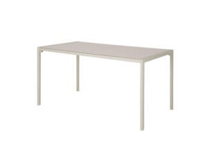 Garden Plus Florence table de jardin 140x83 cm beige