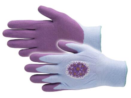 Busters Flower Power tuinhandschoenen L nylon paars