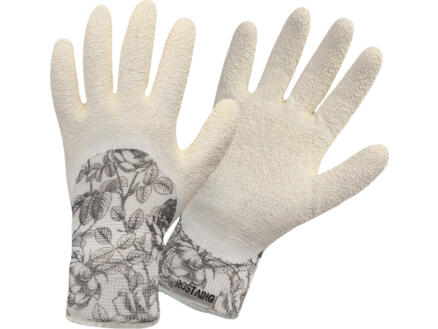 Rostaing Flower gants de jardinage 7 polyester blanc 1