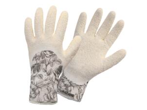 Rostaing Flower gants de jardinage 8 polyester blanc