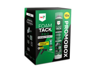 Tec7 Foamtack Pro Construct mousse adhésive combipack