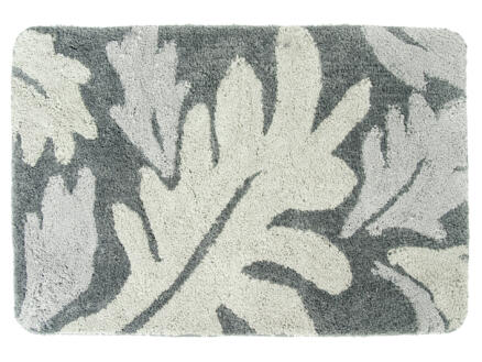 Differnz Folia tapis de bain 90x60 cm gris 1