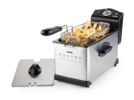 DOMO Friteuse DO514FR 3l inox gris