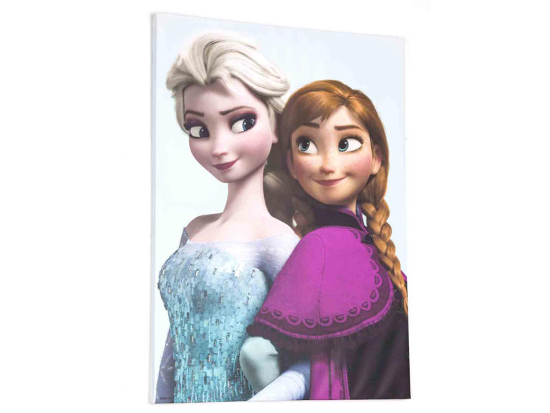 Disney Frozen Elsa & Anna toile imprimée 50x70 cm
