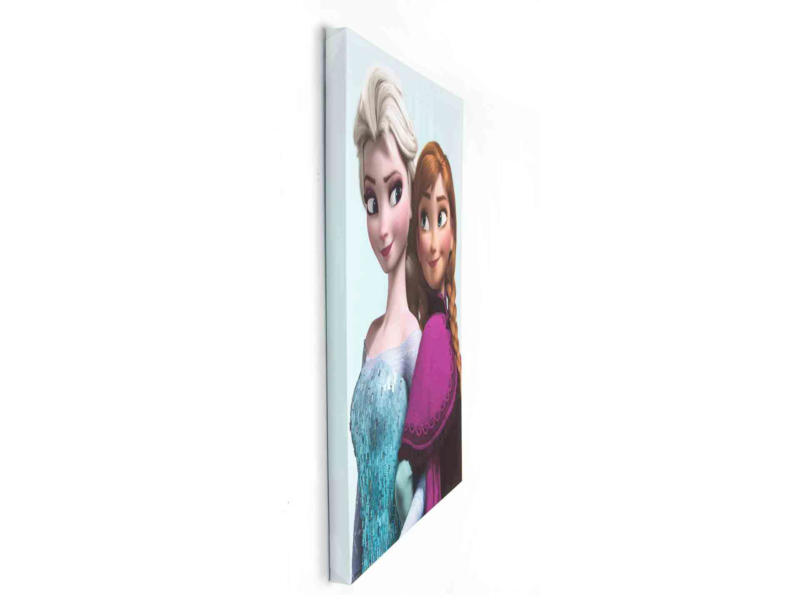 Disney Frozen Elsa & Anna toile imprimée 50x70 cm