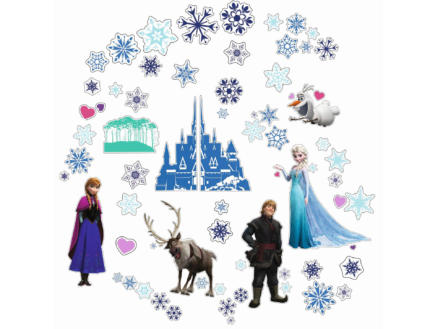 Disney Frozen muurstickers 50 stuks 1