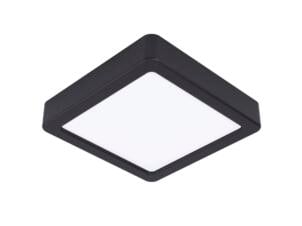 Eglo Fueva 5 LED plafondlamp vierkant 11W zwart