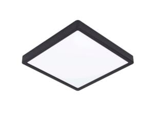 Eglo Fueva 5 LED plafondlamp vierkant 20,5W zwart