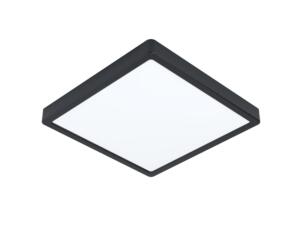Eglo Fueva 5 plafonnier LED carré 20,5W noir