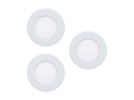 Eglo Fueva 5 spot LED encastrable 2,7W blanc 3 pièces 1