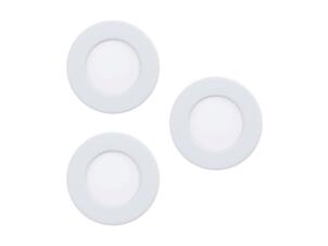 Eglo Fueva 5 spot LED encastrable 2,7W blanc 3 pièces