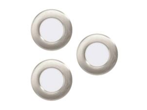 Eglo Fueva 5 spot LED encastrable 2,7W nickel 3 pièces