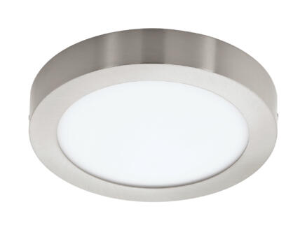 Eglo Fueva C plafonnier LED rond 15,6W dimmable nickel 1