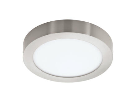 Eglo Fueva C plafonnier LED rond 21W dimmable nickel 1