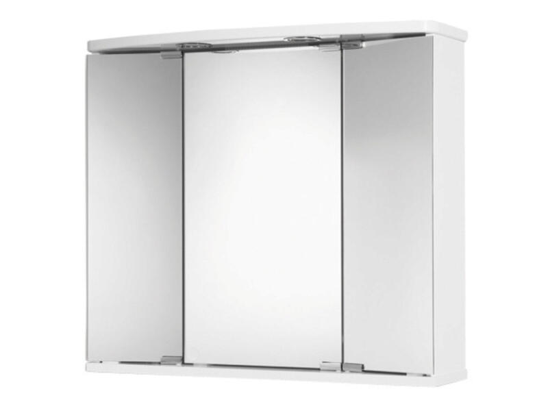 Jokey Funa armoire de toilette 68cm 3 portes blanc