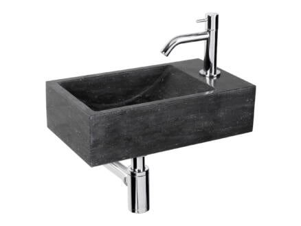 Differnz Furan lave-mains 40x23x11 cm avec robinet gris 1