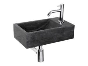 Differnz Furan lave-mains 40x23x11 cm avec robinet gris
