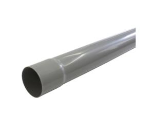 Scala G125 afvoerbuis 3m 80mm donkergrijs