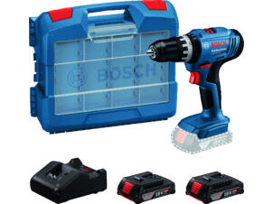 Bosch Professional GSB18V-25 perceuse-visseuse à percussion sans fil 18V Li-Ion + 2 batteries + chargeur