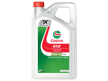 Castrol GTX Ultraclean motorolie 10W-40 A3/B4 5l 1