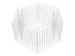 Gabion hexagonal 100x90x50 cm