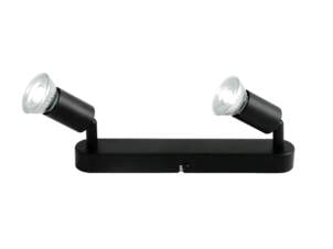 Prolight Gaby LED balkspot 2x3 W zwart