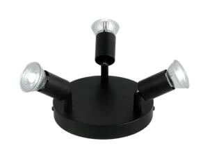 Prolight Gaby spot de plafond LED 3x3 W noir