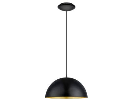 Eglo Gaetano 1 hanglamp E27 60W zwart-goud 1