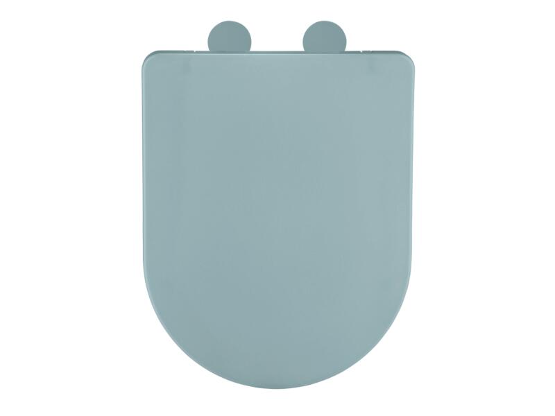 Wenko WC-zitting Galati mat blauw-grijs