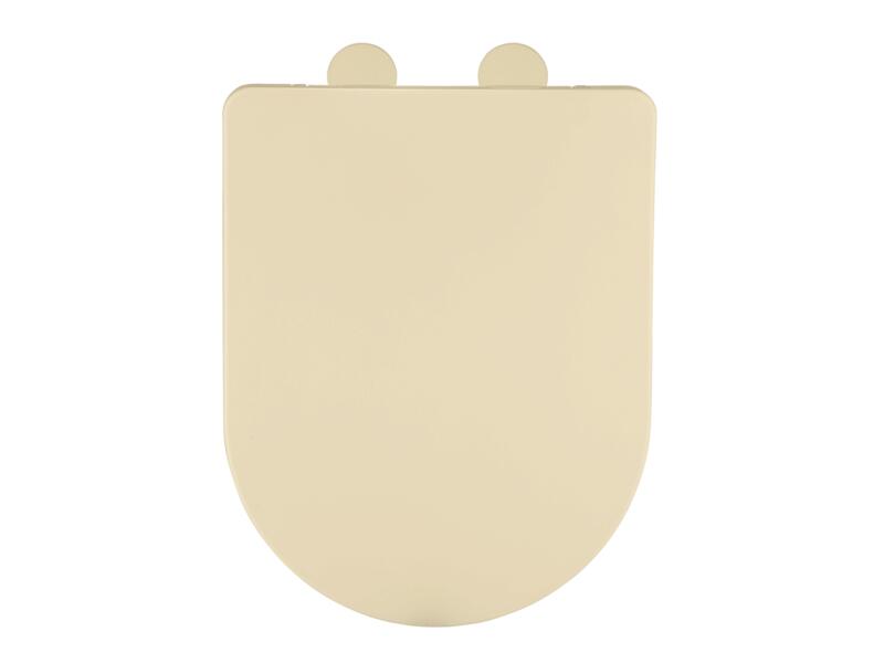 Wenko WC-zitting Galati mat beige