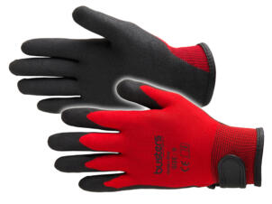 Busters Garden Grip tuinhandschoenen S/M nylon rood