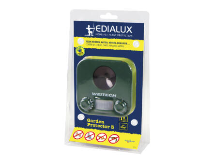 Edialux Garden Protector 3 ultrasoon solar met bewegingssensor 1