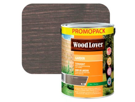 Wood Lover Garden houtbeits 5l grison #255 1
