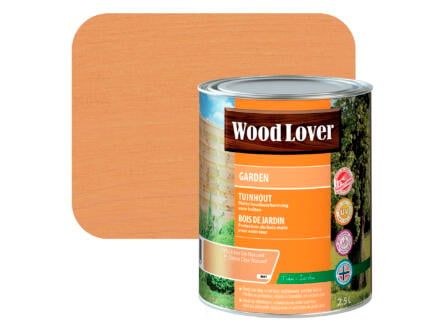 Wood Lover Garden lasure 2,5l chêne clair naturel #745 1