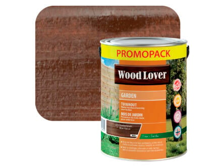 Wood Lover Garden lasure bois 5l brun foncé #223 1