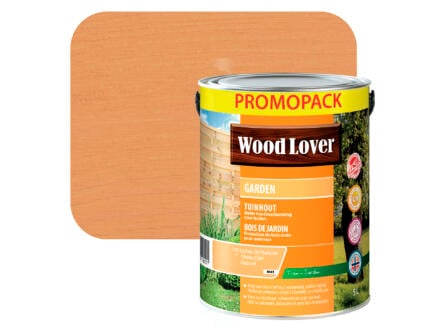Wood Lover Garden lasure bois 5l chêne clair naturel #745 1